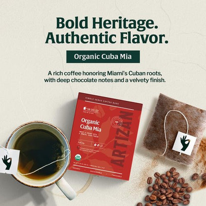Organic Cuba Mia Coffee Singles - Trending Wellness Store