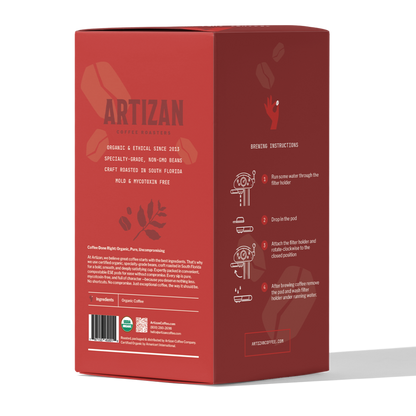 Organic Cuba Mia Double Espresso ESE Coffee Pods, Dark Roast - 12 Pods - Trending Wellness Store