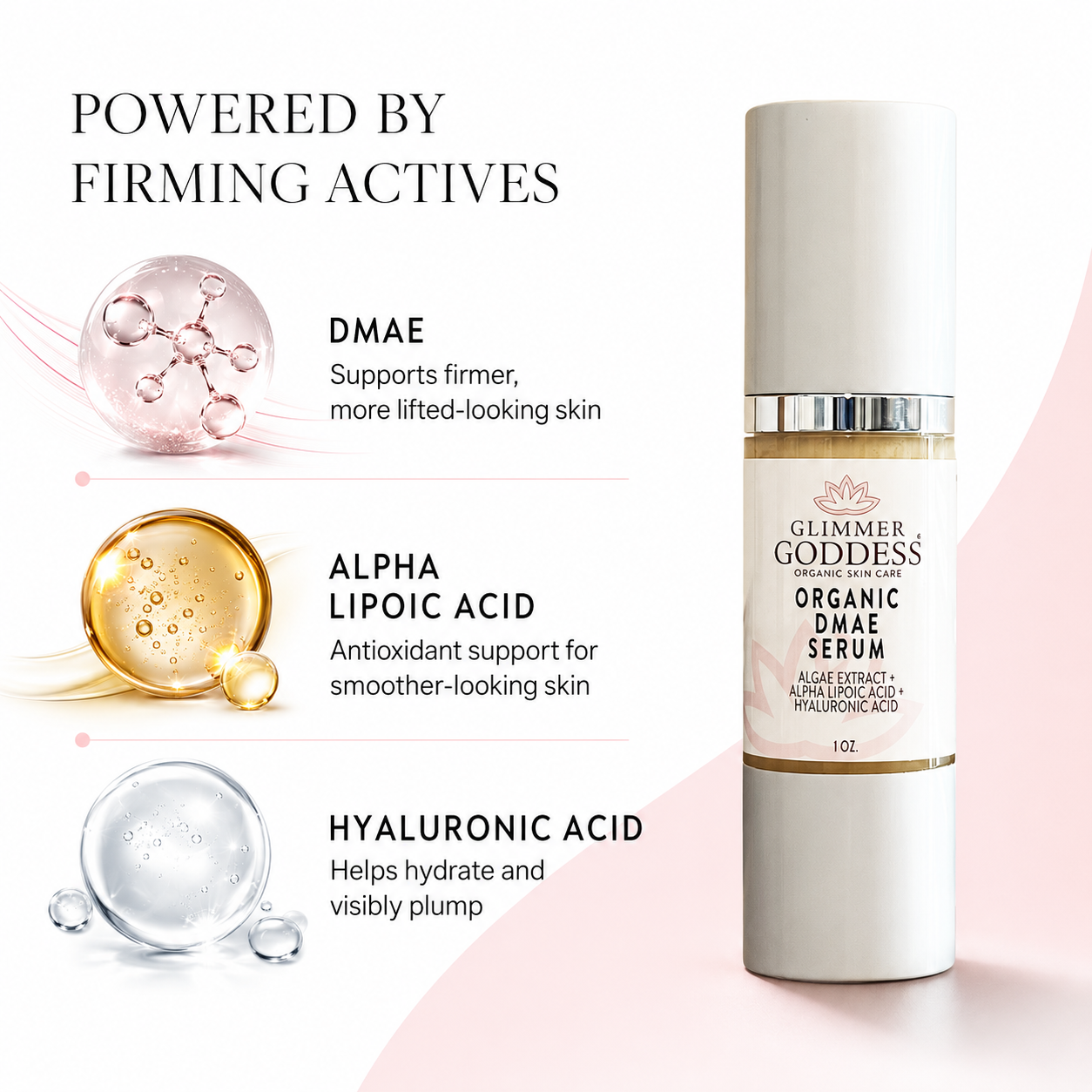 Organic DMAE Firming Serum – Natural Facelift Treatment - Trending Wellness Store