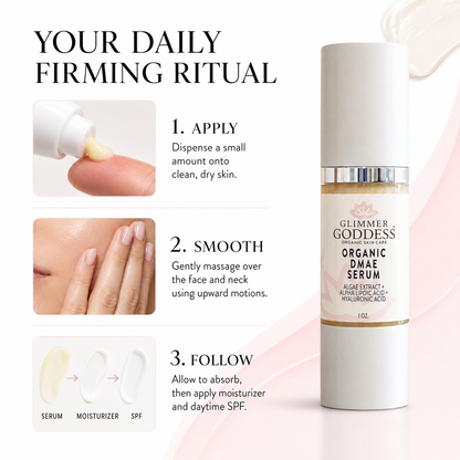 Organic DMAE Firming Serum – Natural Facelift Treatment - Trending Wellness Store