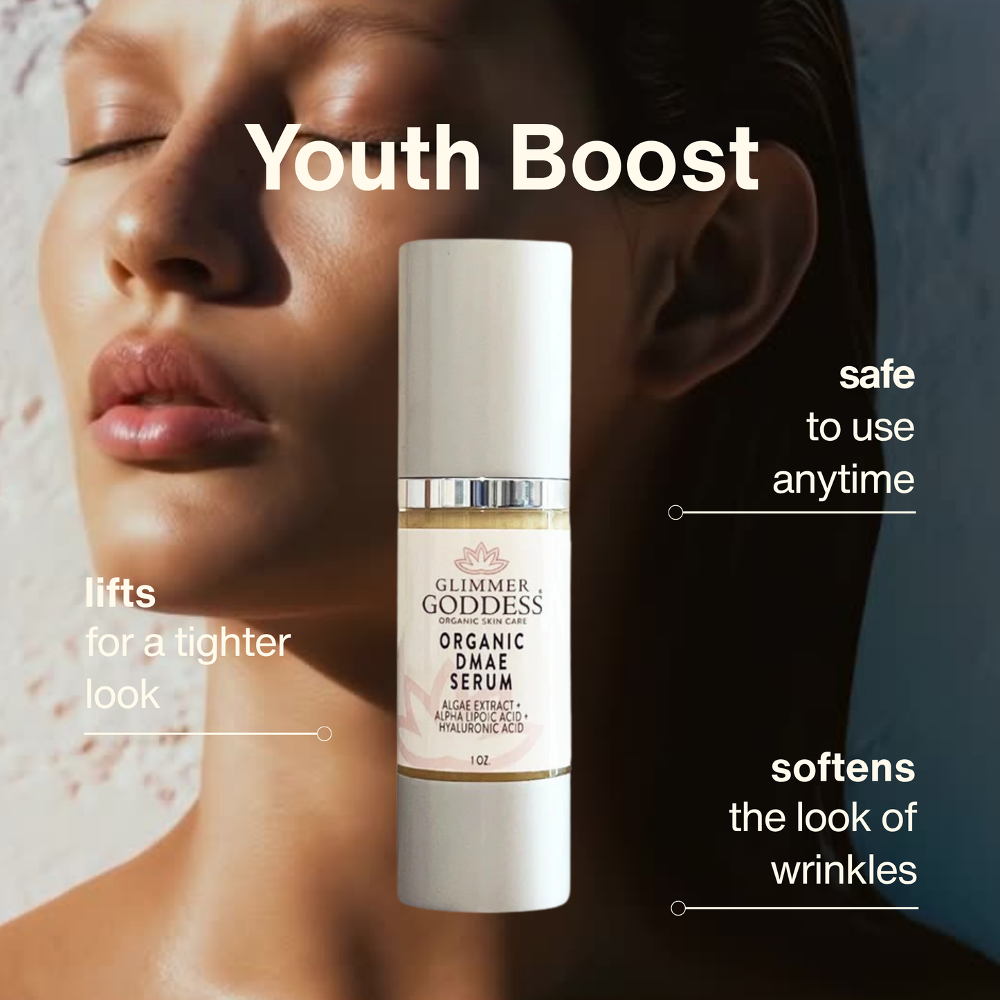 Organic DMAE Firming Serum – Natural Facelift Treatment - Trending Wellness Store