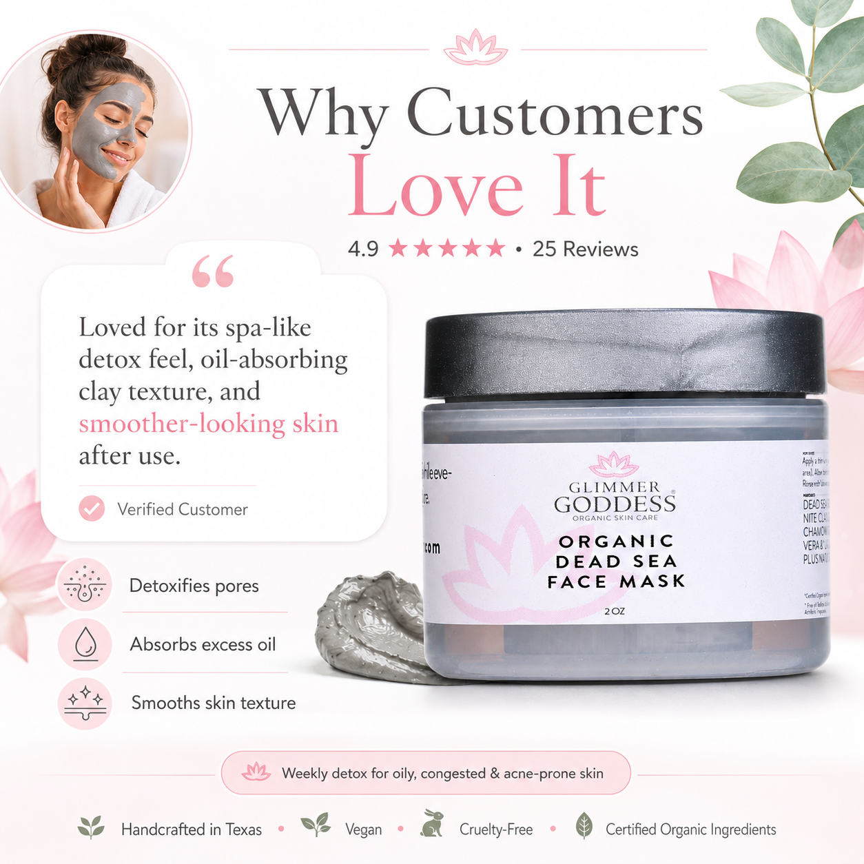 Organic Dead Sea Mud Mask – Exfoliate & Rejuvenate - Trending Wellness Store