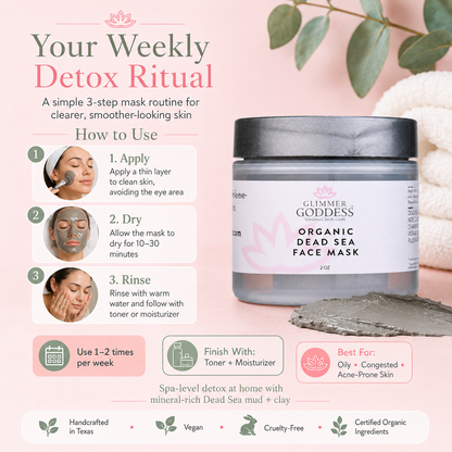 Organic Dead Sea Mud Mask – Exfoliate & Rejuvenate - Trending Wellness Store