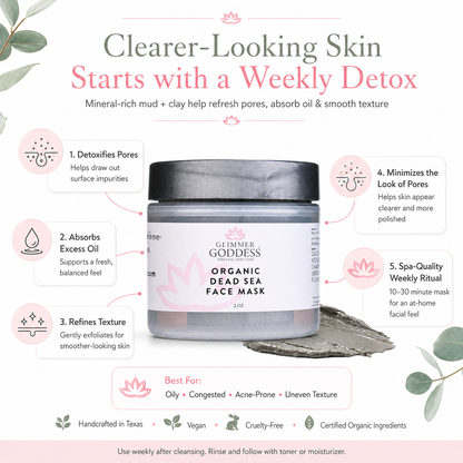 Organic Dead Sea Mud Mask – Exfoliate & Rejuvenate - Trending Wellness Store