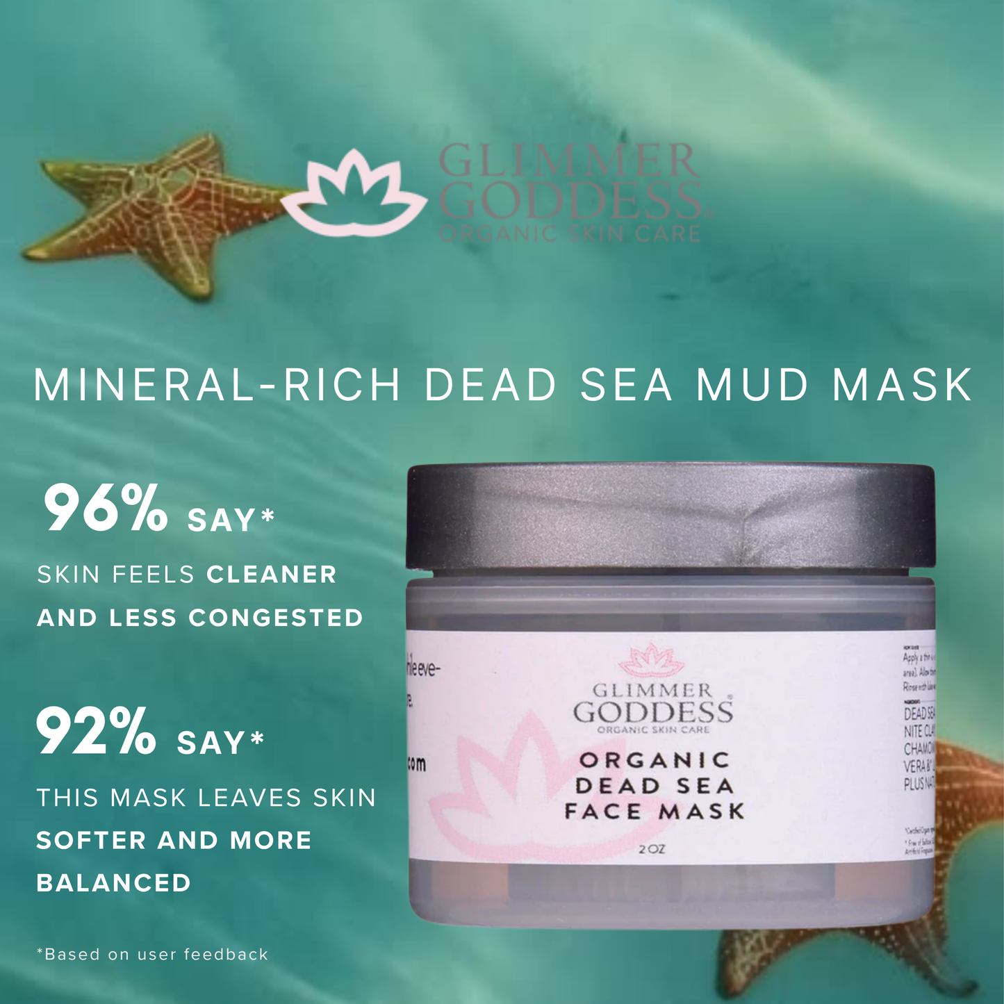 Organic Dead Sea Mud Mask – Exfoliate & Rejuvenate - Trending Wellness Store
