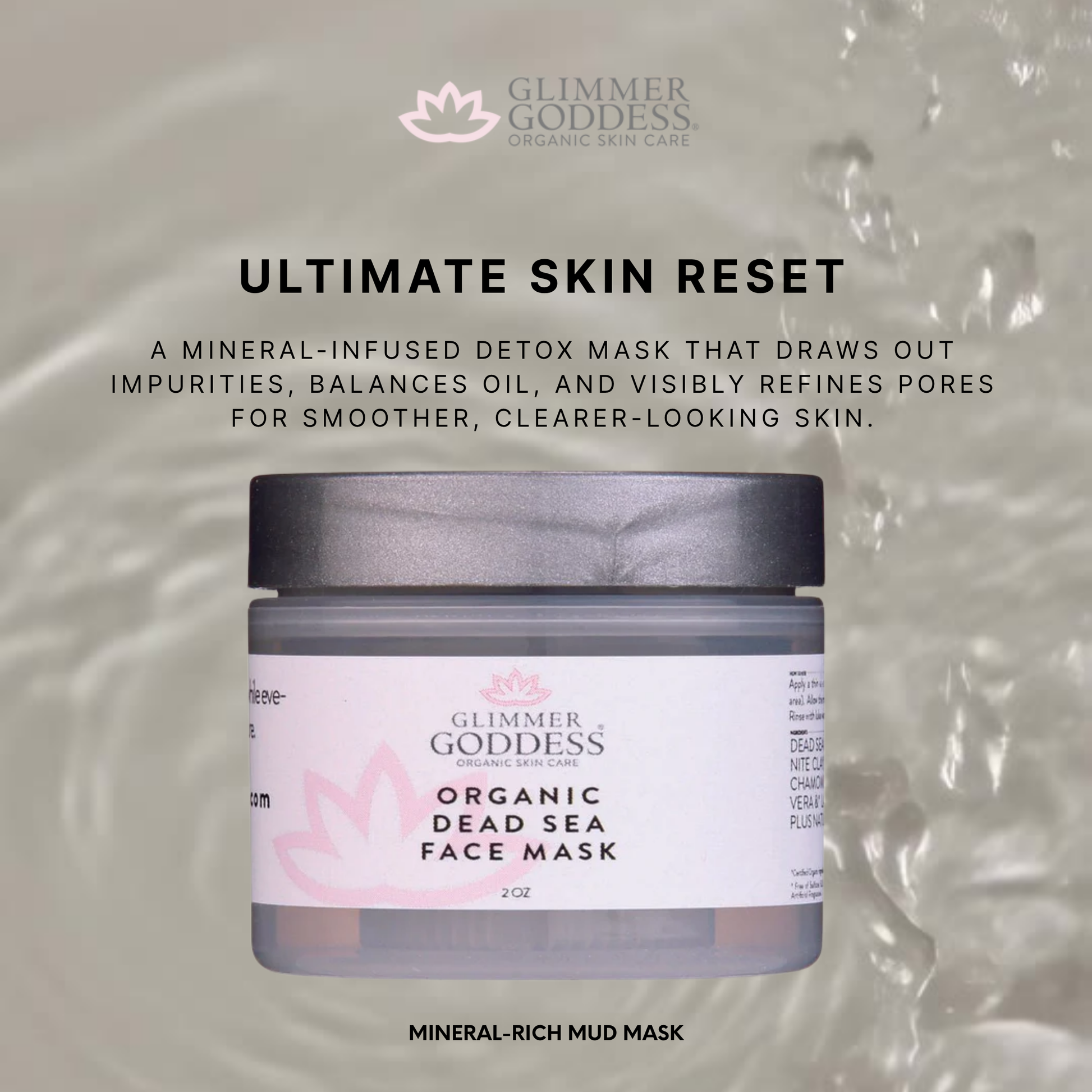 Organic Dead Sea Mud Mask – Exfoliate & Rejuvenate - Trending Wellness Store