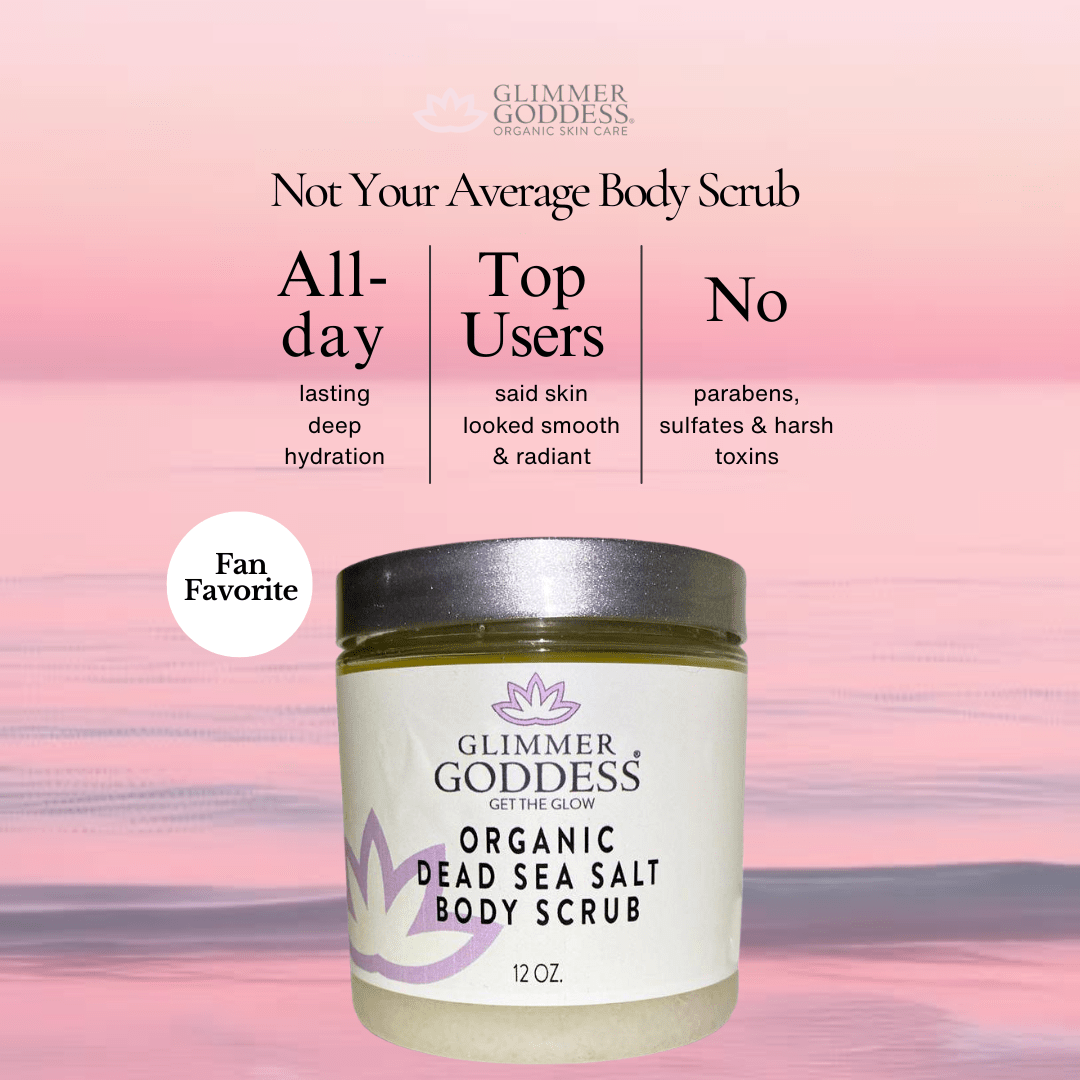 Organic Dead Sea Salt Body Scrub – Exfoliates, Detoxifies & Firms Skin - Trending Wellness Store