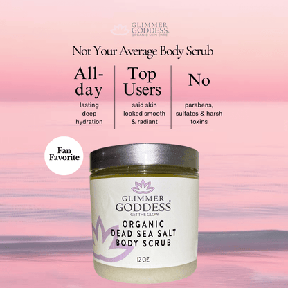 Organic Dead Sea Salt Body Scrub – Exfoliates, Detoxifies & Firms Skin - Trending Wellness Store
