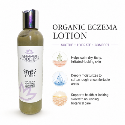 Organic Eczema Lotion – Soothing Relief & Skin Healing - Trending Wellness Store