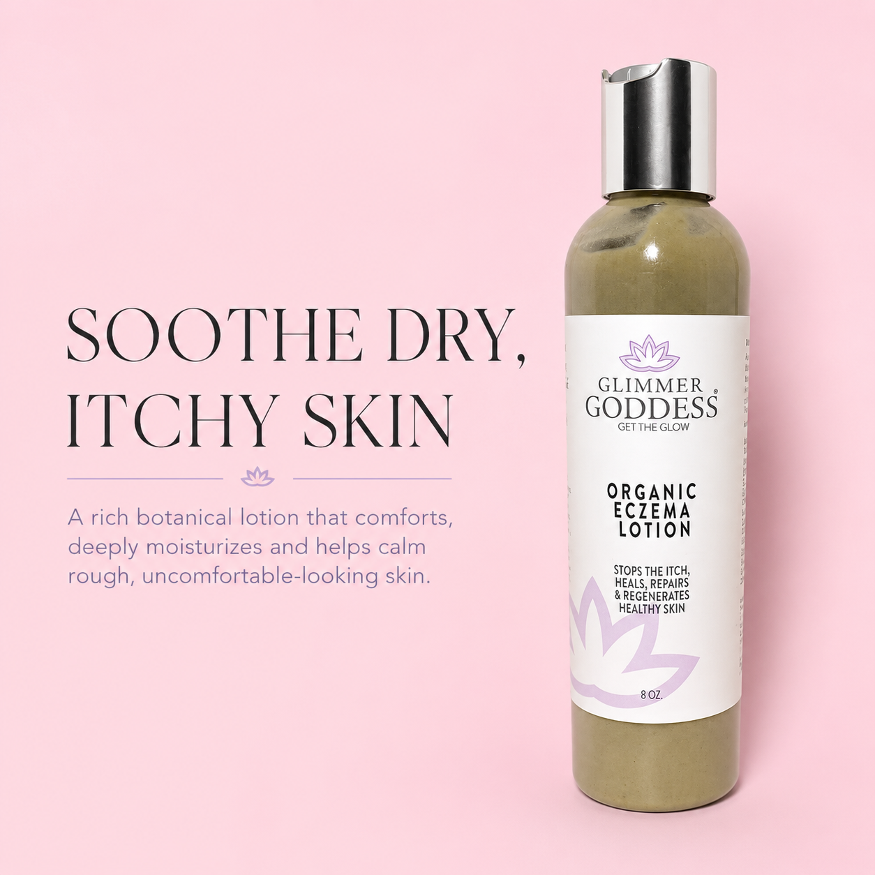 Organic Eczema Lotion – Soothing Relief & Skin Healing - Trending Wellness Store