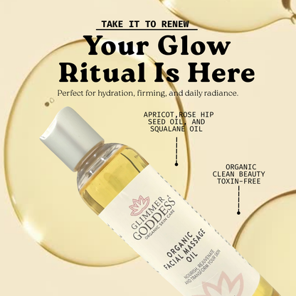 Organic Facial Massage Oil – Anti-Aging Treatment - Trending Wellness Store