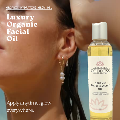 Organic Facial Massage Oil – Anti-Aging Treatment - Trending Wellness Store