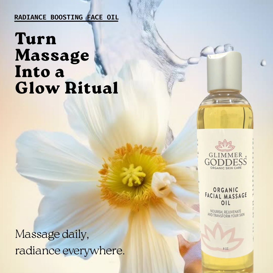 Organic Facial Massage Oil – Anti-Aging Treatment - Trending Wellness Store