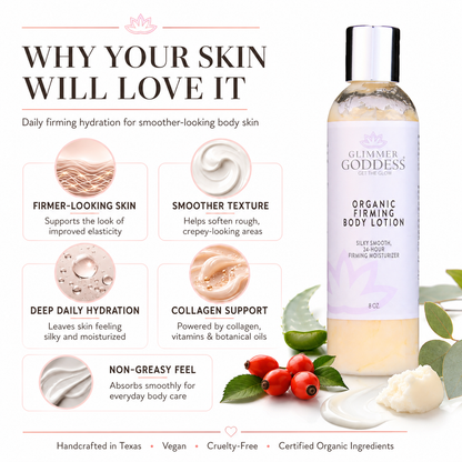 Organic Firming Body Lotion – Skin Tightening Formula - Trending Wellness Store