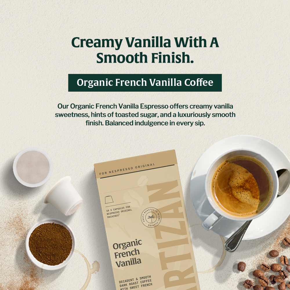 Organic French Vanilla - Espresso - Trending Wellness Store