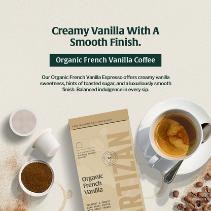 Organic French Vanilla - Espresso - Trending Wellness Store