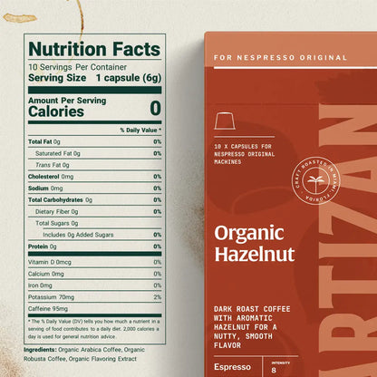 Organic Hazelnut - Espresso - Trending Wellness Store