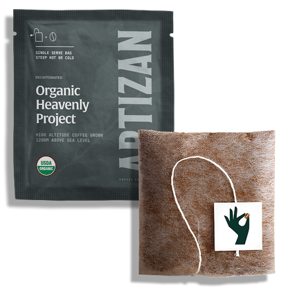 Organic Heavenly Project Decaf Coffee Singles - Trending Wellness Store