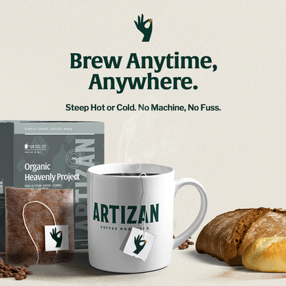 Organic Heavenly Project Decaf Coffee Singles - Trending Wellness Store