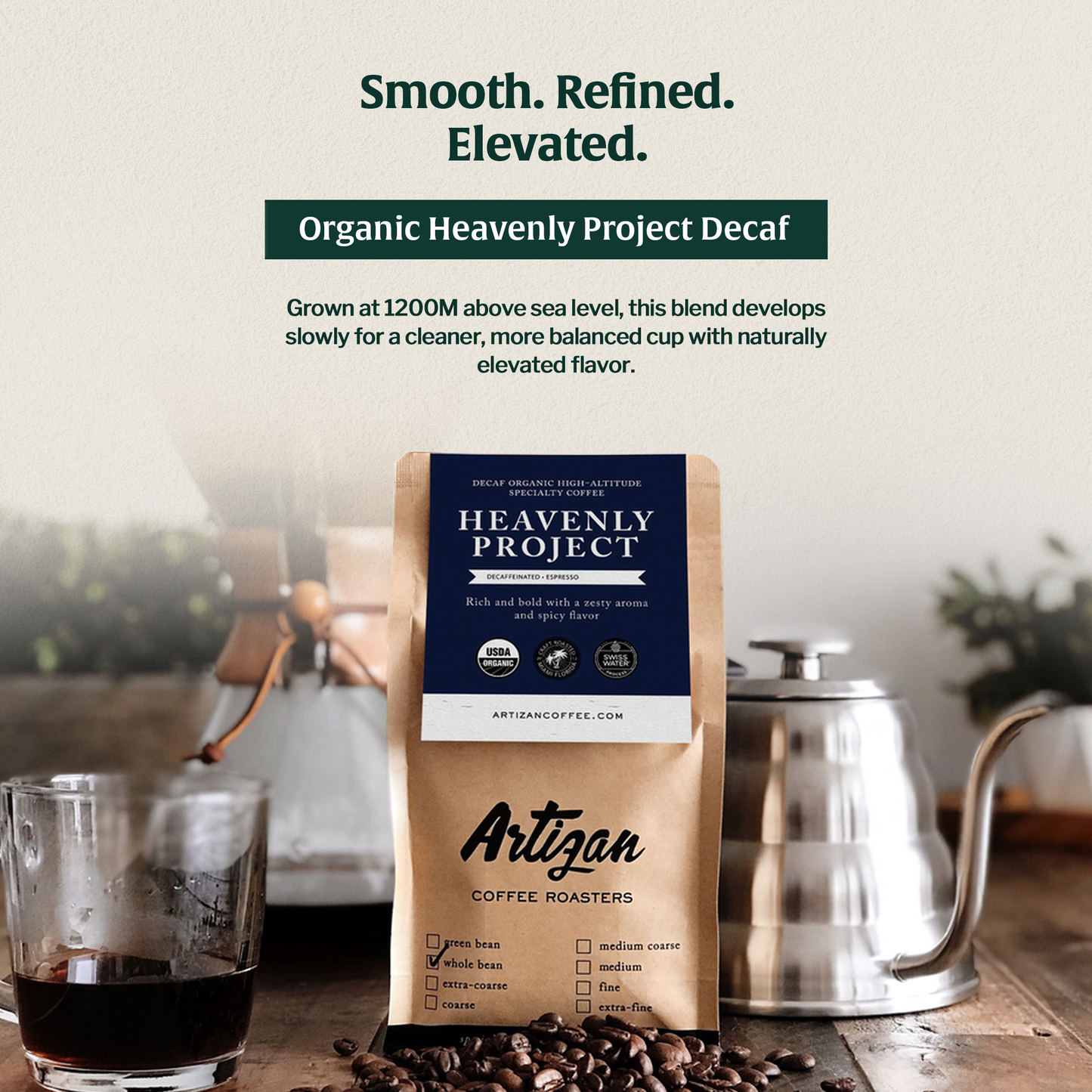 Organic Heavenly Project Decaf  - High Altitude Blend - Trending Wellness Store