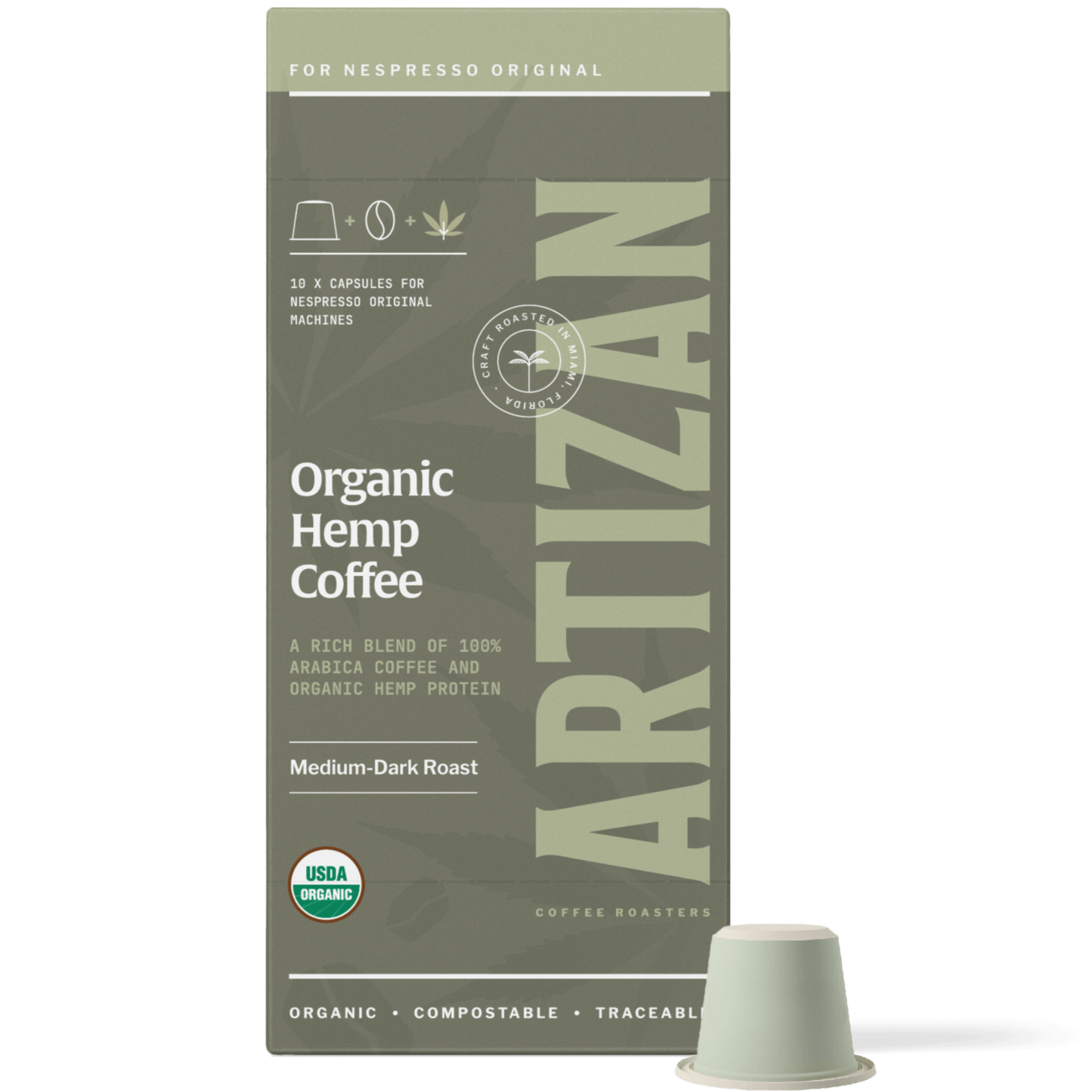 Organic Hemp Coffee - Espresso - Trending Wellness Store