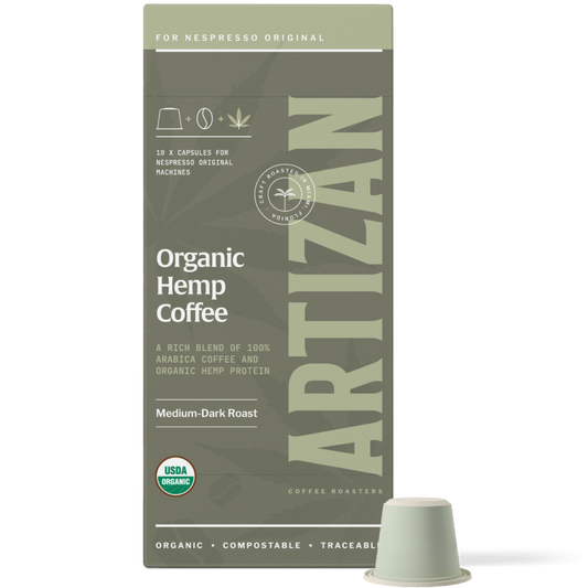 Organic Hemp Coffee - Espresso - Trending Wellness Store