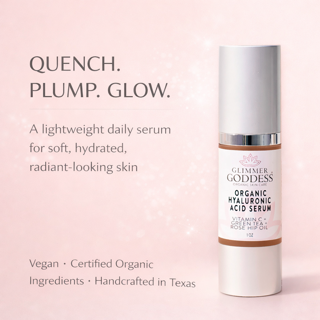 Organic Hyaluronic Acid Serum – Plumping Hydration 1 oz. - Trending Wellness Store