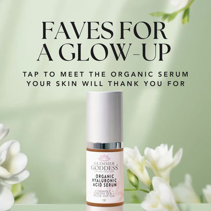 Organic Hyaluronic Acid Serum – Plumping Hydration 1 oz. - Trending Wellness Store