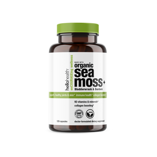 Organic Irish Sea Moss, Organic Bladderwrack, & Organic Burdock capsules - Trending Wellness Store