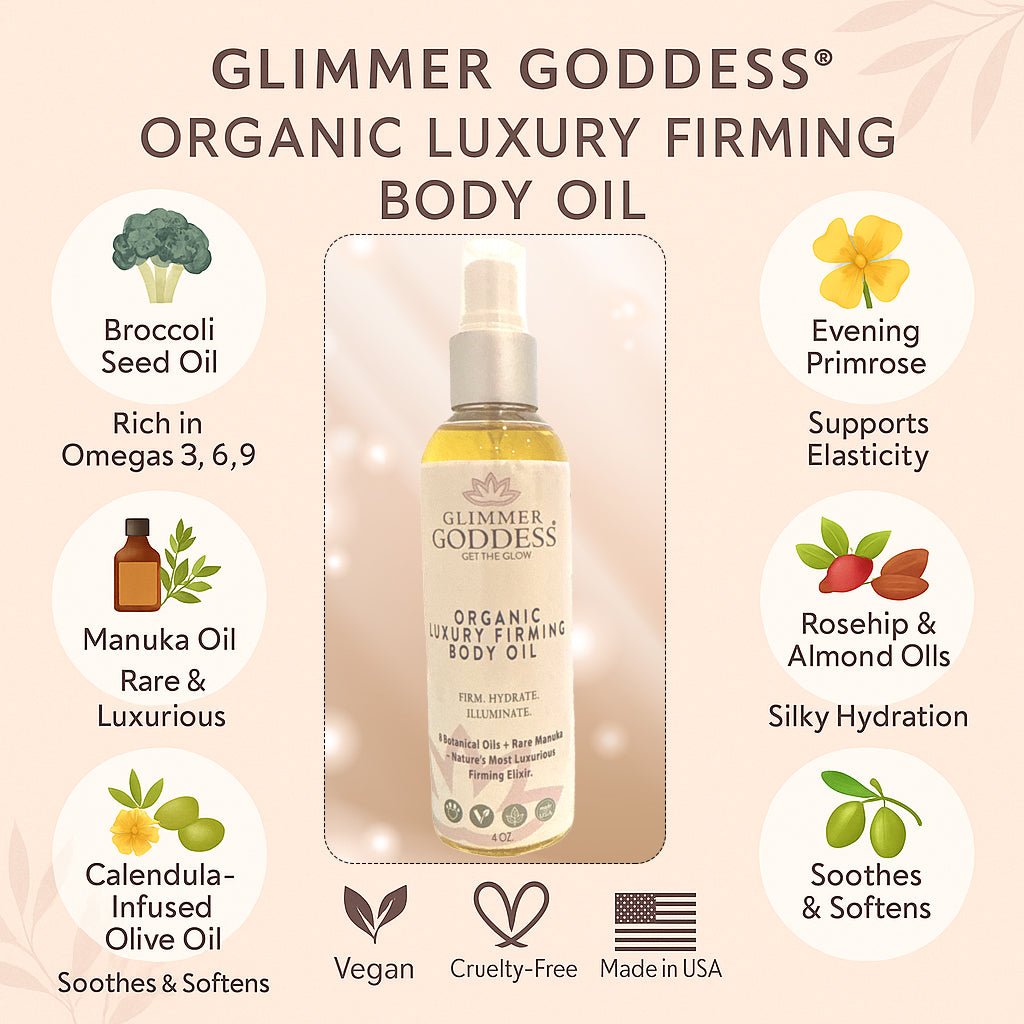 Organic Luxury Firming Body Oil – Anti-Aging Treatment - Trending Wellness Store