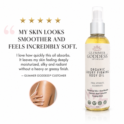 Organic Luxury Firming Body Oil – Anti-Aging Treatment - Trending Wellness Store