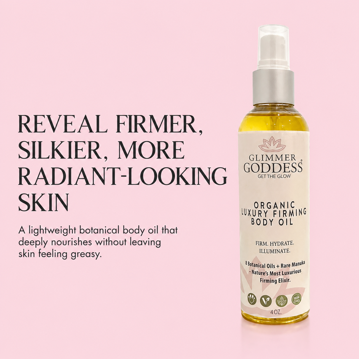 Organic Luxury Firming Body Oil – Anti-Aging Treatment - Trending Wellness Store