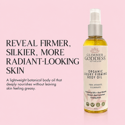 Organic Luxury Firming Body Oil – Anti-Aging Treatment - Trending Wellness Store