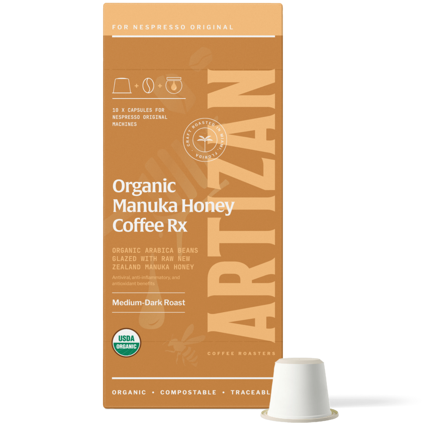 Organic Manuka Honey Coffee - Espresso - Trending Wellness Store