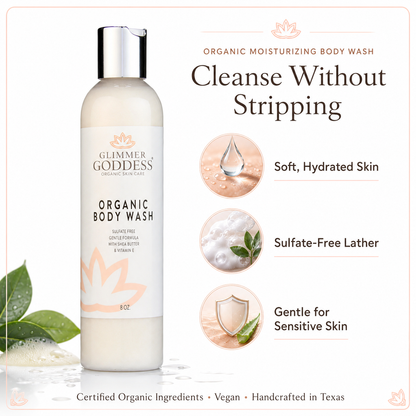 Organic Moisturizing Body Wash for Soft, Hydrated Skin - Trending Wellness Store