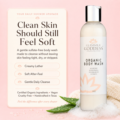 Organic Moisturizing Body Wash for Soft, Hydrated Skin - Trending Wellness Store