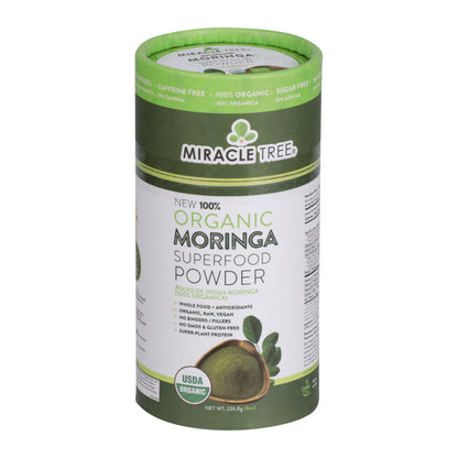 Organic Moringa Powder - 8oz Canister - Trending Wellness Store