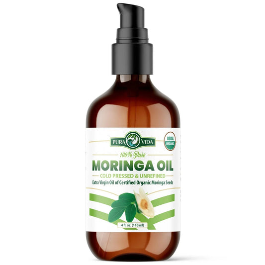 Organic Moringa Seed Oil Pura Vida 2oz/4oz - Trending Wellness Store