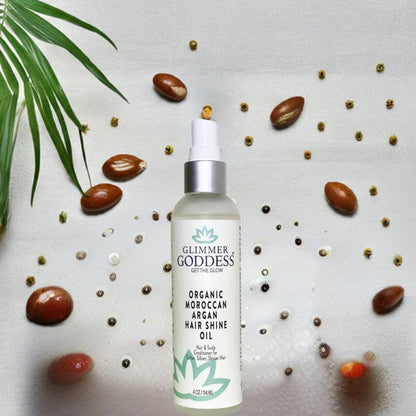 Organic Moroccan Argan Oil Hair Shine Spray - Trending Wellness Store