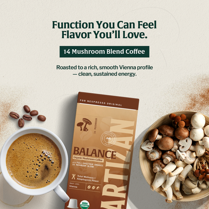 Organic Mushroom 14 - Espresso - Trending Wellness Store