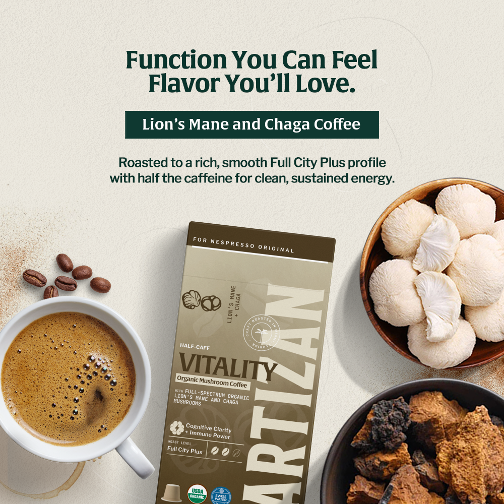 Organic Mushroom Coffee - Espresso - Trending Wellness Store