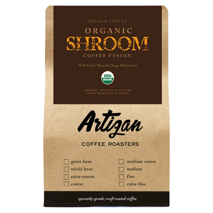 Organic Mushroom Coffee Fusion - Lion's Mane & Chaga - Trending Wellness Store