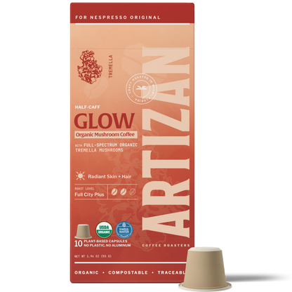 Organic Mushroom Tremella Half Caffeinated - Espresso - Trending Wellness Store