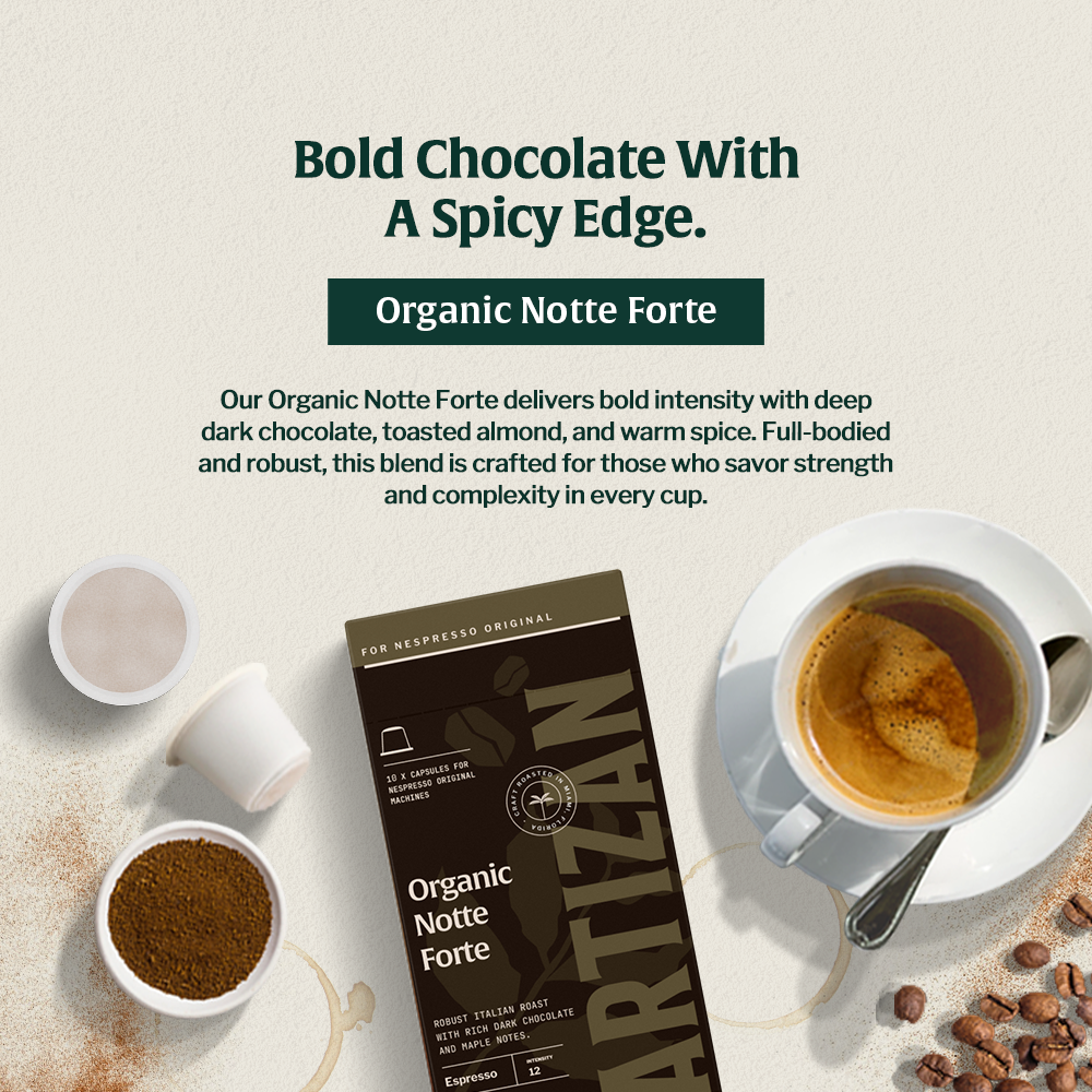 Organic Notte Forte - Espresso - Trending Wellness Store