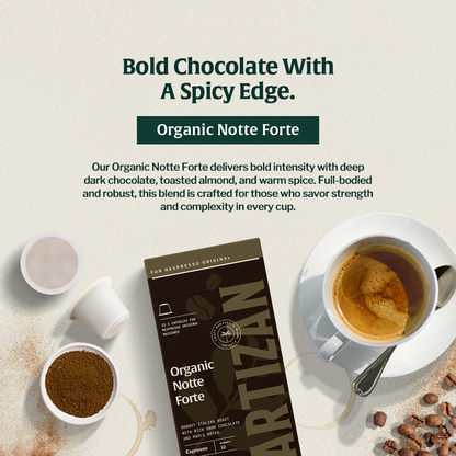 Organic Notte Forte - Espresso - Trending Wellness Store