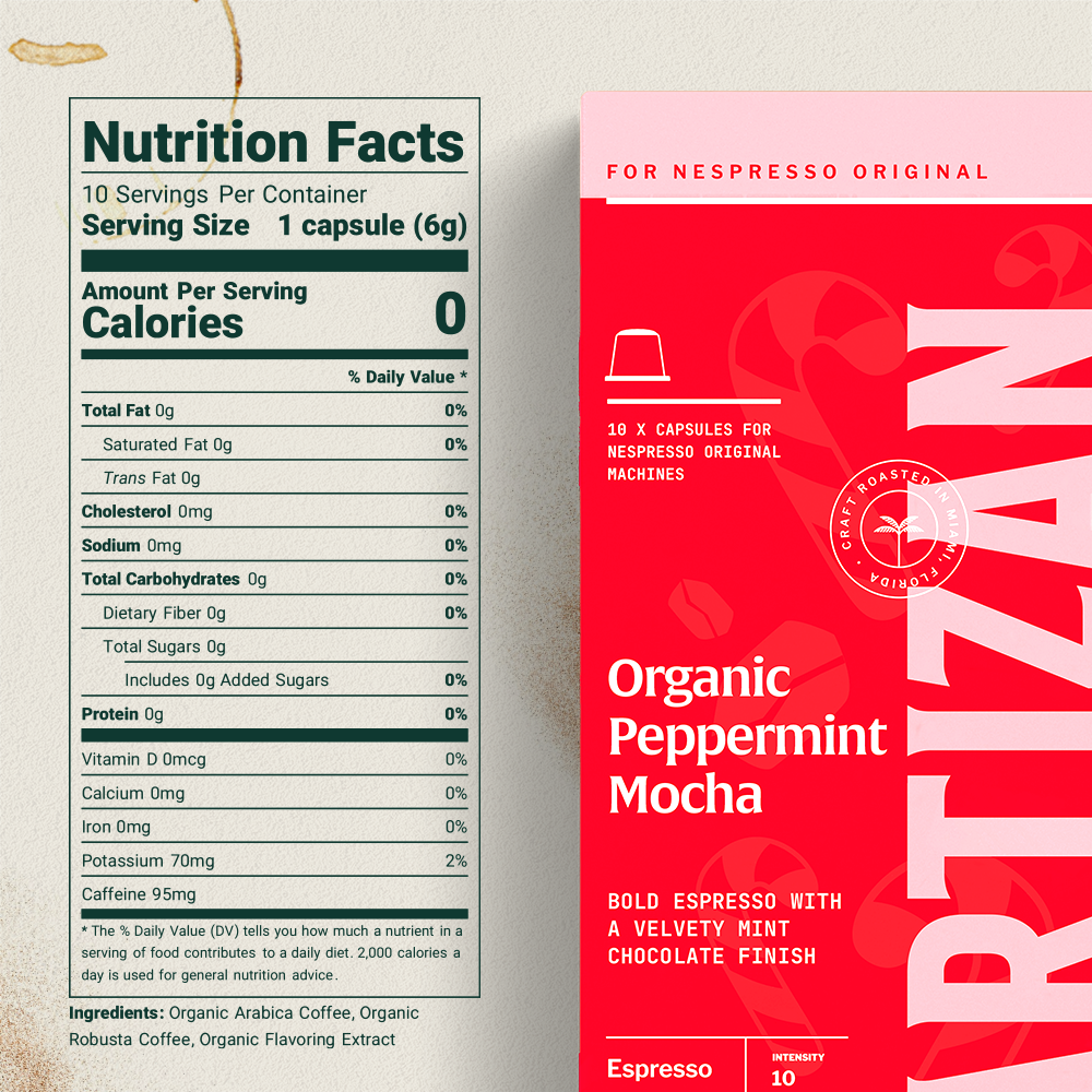 Organic Peppermint Mocha - Espresso - Trending Wellness Store