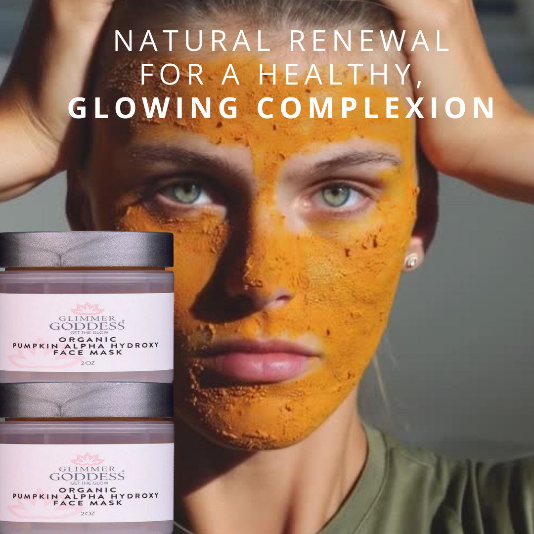 Organic Pumpkin AHA Face Mask – Exfoliating Treatment for Wrinkles & Glow - Trending Wellness Store