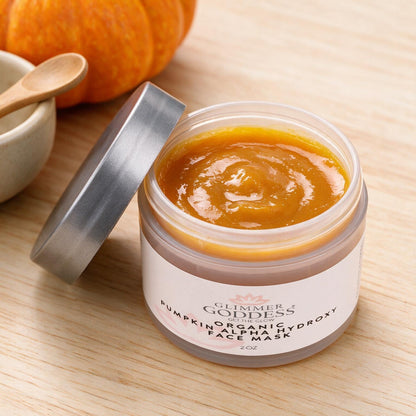 Organic Pumpkin AHA Face Mask – Exfoliating Treatment for Wrinkles & Glow - Trending Wellness Store