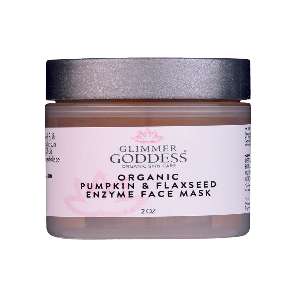 Organic Pumpkin Flaxseed Enzyme Face Mask – Brightening & Tightening Mask for Glowing Skin - Trending Wellness Store