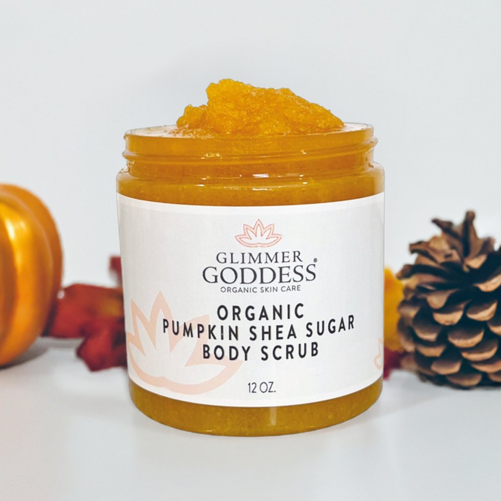 Organic Pumpkin Shea Sugar Body Scrub – Fall Scented Exfoliator - Trending Wellness Store